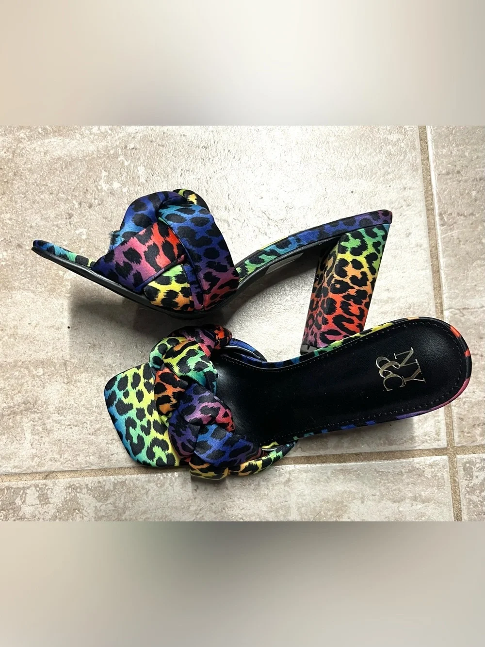 New York & Company Angeline Women's Dress Heeled Sandals-SZ 9-NWOT
